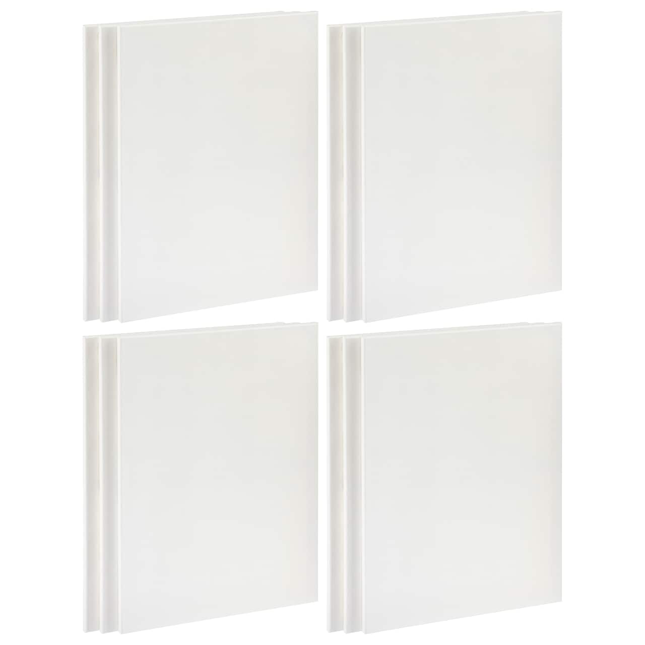 4 Packs: 3 ct. (12 total) 18" x 24" Super Value Canvas by Artist's Loft®